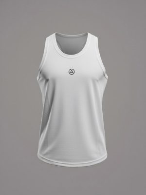 MUSCLE TANK TOP SEC BLANCO