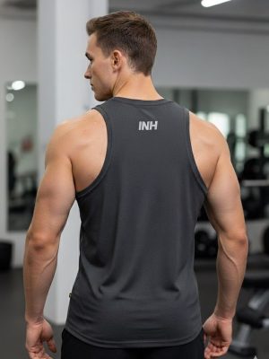 MUSCLE TANK TOP SEC NEGRO